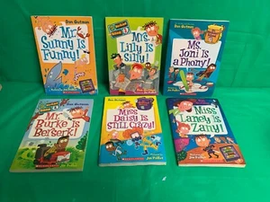 My Weird School Books (6) -Zany/Phony/Crazy/Silly/Funny/Berserk by Dan Gutman - Foto 1 di 8