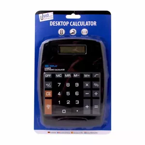 Tallon Desk Calculator - Office Stationery Maths 8 Digit Big Display Pop Up - Picture 1 of 1