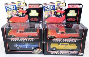 ROAD CHAMPS Lot of 4 ~ CAR CRAFT CHEVROLET ~ 1/43 Die Cast ~ NIB ~ T197E - Picture 1 of 5