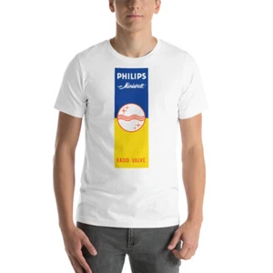 Vintage Radio TV Amplifier Tube Phillips_Shirt - Picture 1 of 7