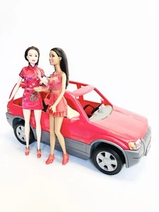 2002 Matttel Barbie Ford Escape W Barbie Dolls - Picture 1 of 6