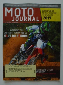 MOTO JOURNAL Quebec February 2017 Honda CRF450R Moto Guzzi V9 Roamer Audace - Photo 1 sur 2
