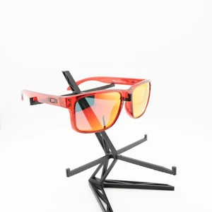 Oakley Holbrook Red Frame & Orange Lens - Picture 1 of 7