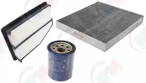 GENUINE Oil Filter PLMA02 & Air + CHARCOAL Cabin Filter 2015-2016 for HONDA CR-V - Picture 1 of 1