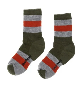 Smartwool Hike Loden Medium Crew One Pair Sock Kids Size L L73409 - Picture 1 of 2