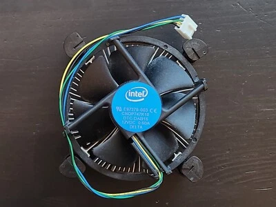 Intel E97379-003 CPU Fan with Heatsink for Socket 1150/1151/1155/1156 4-Pin - Image 1 of 3
