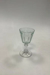 Val Saint-Lambert Bernadotte White Wine Glass Green - Picture 1 of 6