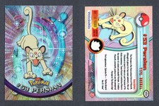 1999 Pokemon TV Animation Series 1 Rainbow Foil #53 Persian B01 046