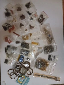 Jewelry Making Supply Mix Memory Wire Jump Rings Earring making hooks Assortment - Picture 1 of 6