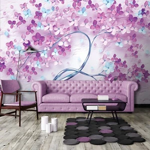 BLUMEN BAUM MAGNOLIE 3D EFFEKT Fototapete TAPETE Wohnzimmer Schlafzimmer - Photo 1/4