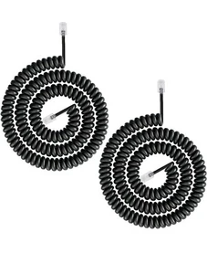 2 Pack 10 Ft Phone Cord - Zdjęcie 1 z 5