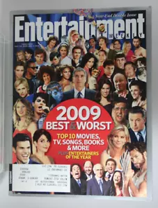 Adam Lambert Best & Worst 2009 Movie TV Music Entertainment Weekly #1082/1083 - Picture 1 of 11
