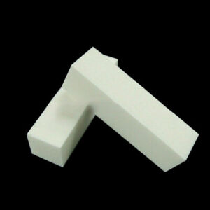 10x White Buffer Block Acrylic Nail Art Buffing Sanding Block File UK 