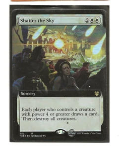 SHATTER THE SKY Extended Art FOIL NM English Magic Theros Beyond Death NM - Imagen 1 de 1