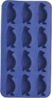 BarCraft Eiswrfelform Pinguine Gummi blau 12 Stck 12x17x22cm NEU OVP