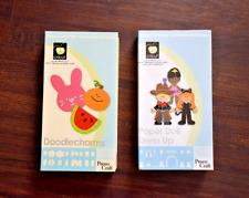 Lot of 2 Cricut Cartridges: Paper Doll Dress Up & Doodlecharms by Provo Craft