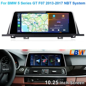 Fit For BMW GT F07 2013-2017 NBT Stereo Carplay 10.25'' Car Multimedia Screen - Picture 1 of 12