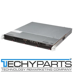 Supermicro 5018D-MTRF Intel Xeon E3-1275v3 3.5GHz 32GB 9361-4i SAS3 1U Server - Picture 1 of 3