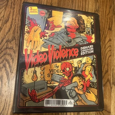 Video Violence Diehard Videovore Edition DVD VHS Lunchmeat  Horror SOV Rare OOP - Image 1 of 4