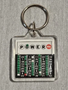 Vintage Nebraska Lotterie Schlüsselanhänger Glücksspiel bewegliche Perlen Lotto - Bild 1 von 5