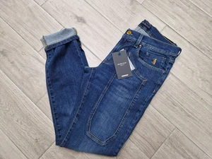PANTALONE 5 TASCHE TOPPE JEANS JECKERSON UOMO toppa DENIM BLUE MEDIO ALCANTARA - Bild 1 von 6
