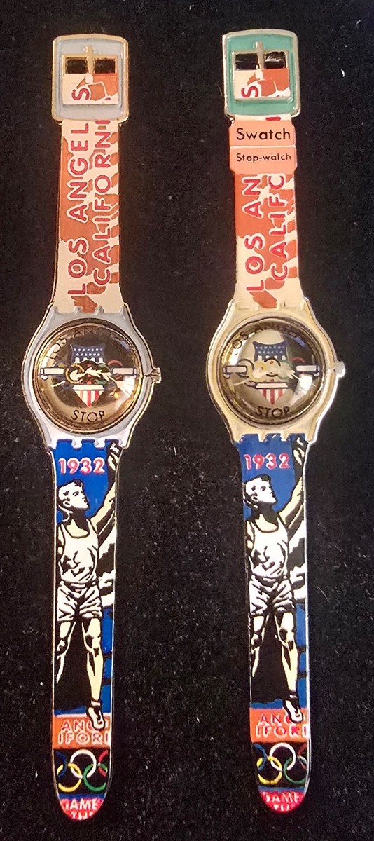 swatch ATLANTA 1996 STOP WATCH メンズ 腕時計 Atlanta 1996 Event