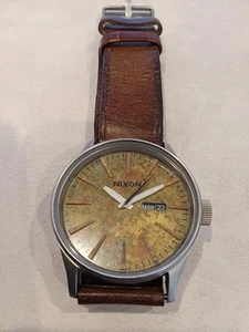 Nixon The Sentry SS Oxide Stainless Steel Durable Unique Dial - Picture 1 of 5