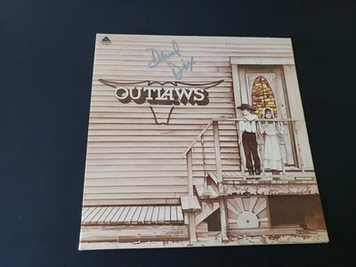 DAVID DIX HAND SIGNED 1970s EXCELLENT The Outlaws OUTLAWS LP33 - Image 1 of 4