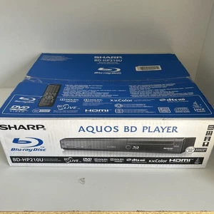 Nuevo reproductor Blu-ray Sharp BD-HP210U con control remoto sellado - Imagen 1 de 4