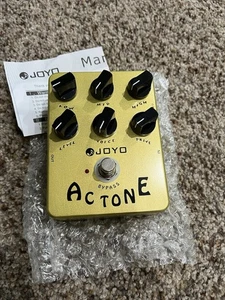 JOYO Distorsión Vintage Amplificador Simulador Pedal Efecto Eléctrico British Rock JF-13 - Imagen 1 de 3