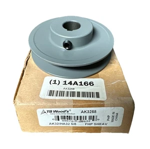 Nuevo TB Woods AK3258 AK32 HA32 5/8" movimiento de polea envío gratis - Imagen 1 de 4