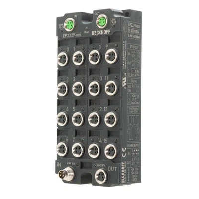 Beckhoff EP2339-0021 EtherCAT Box, 16-channel digital IN-OUT  24 V DC, 3 ms, 0.5 - Bild 1 von 3