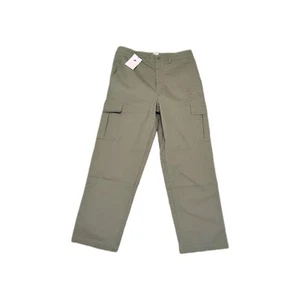Nike Club Cargo Pants Men's 32x30 Straight Leg Green Pocketed Standard Bottoms - Picture 1 of 13