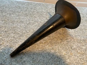 ORIGINAL EDISON PHONOGRAPH 14" ORIGINAL WITCHES HAT HORN - nice! - Picture 1 of 7