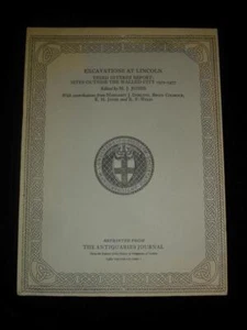 Excavations at Lincoln Sites outside the Walled City Roman Medieval archaeology - Bild 1 von 5