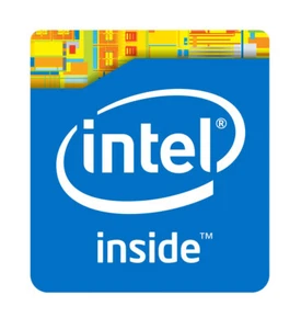 50PCS  Intel Inside Blue Sticker Case Badge Genuine USA Lot Wholesale OEM - Picture 1 of 1