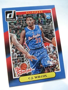 2014-15 Panini DONRUSS C.J. Wilcox RC #29 THE ROOKIES Purple PRESS PROOF 102/199 - Bild 1 von 1