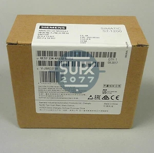 New Siemens SIMATIC S7-1200 Analog SM1234 6ES7234-4HE32-0XB0 6ES7 234-4HE32-0XB0 - Picture 1 of 5