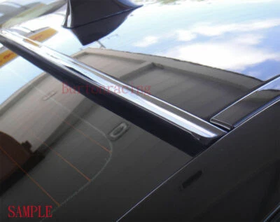 Pintado de PRETO para 2017-2021 BMW 5-Series 520 530 540-Spoiler de teto de janela traseira - Imagem 1 de 4