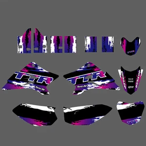 Team Graphics Backgrounds Decals For Yamaha TTR 50 TTR50 2006-2015 - Picture 1 of 1
