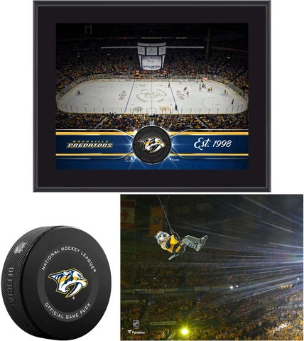 Nashville Predators Young Collectors Bundle Includes Team Stadium Cover