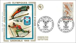 Xes Giochi Olimpici Invernali - Grenoble - 1968 - , FDC