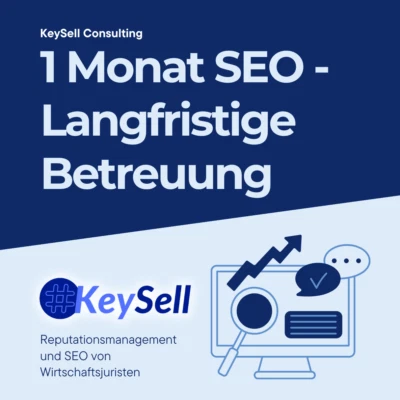 SEO Suchmaschinenoptimierung manuell 1 Monat Linkaufbau Backlinks Website SEO PR - Bild 1 von 4