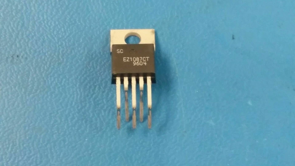 (5 PCS) EZ1087CT-ADJ SEMTECH LDO Adj. Voltage Regulator IC 1 Output 5A TO-220-5 - Image 1 of 4