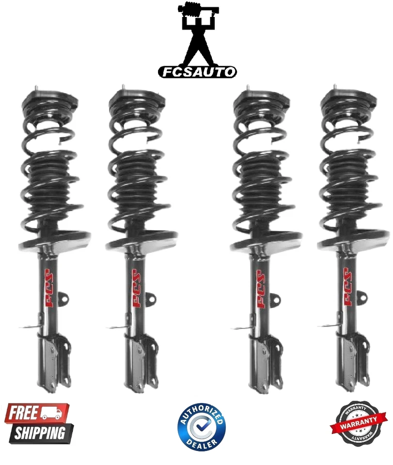 Puntales delanteros y traseros OE para Toyota Corolla 1993-2002 1,6 L 1,8 L Foto 1 de 1