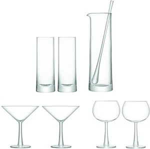 Juego de cóctel de ginebra transparente LSA International 268481 - Imagen 1 de 5