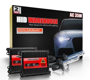 HID-Warehouse HID XENON 35W AC Headlight Kit H4 H7 H11 H13 9003 9005 9006 9007 - Picture 1 of 26