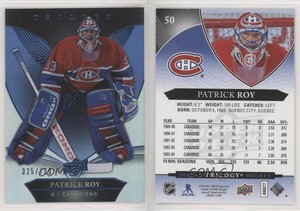2018-19 Upper Deck Trilogy Blue Foil /799 Patrick Roy #50 HOF