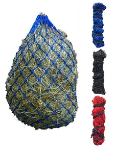 5 Pack* Large 42" Ringed Haynets Haylage Hay Net Small Mesh Extra Strong Haynet - Picture 1 of 12