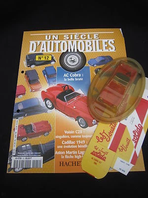 AC843 SOLIDO HACHETTE AC COBRA 427 1965 1/43 UN SCIECLE D'AUTOMOBILES - Photo 1/3